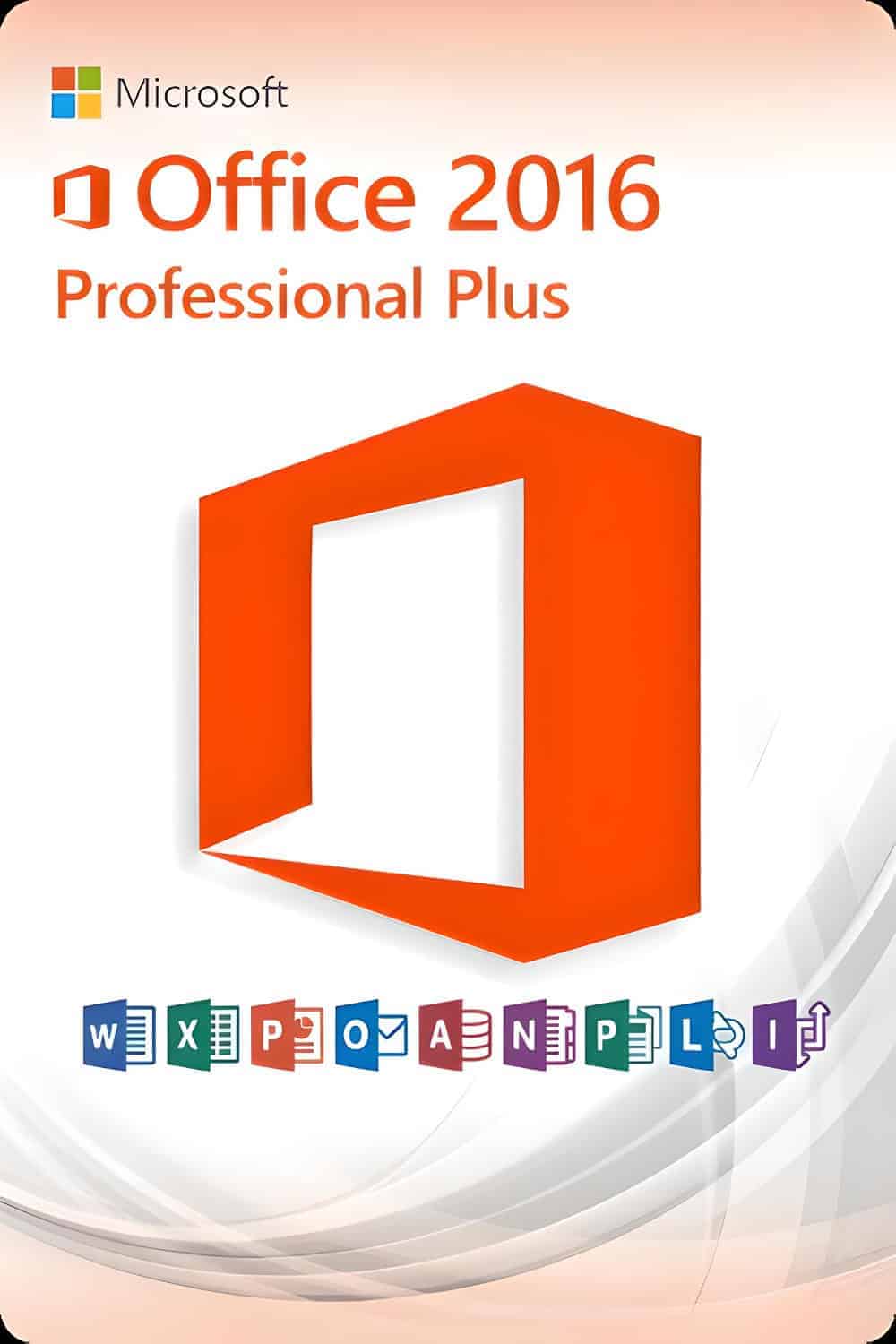 Microsoft Office 2016 Professional Plus License for 3 devices