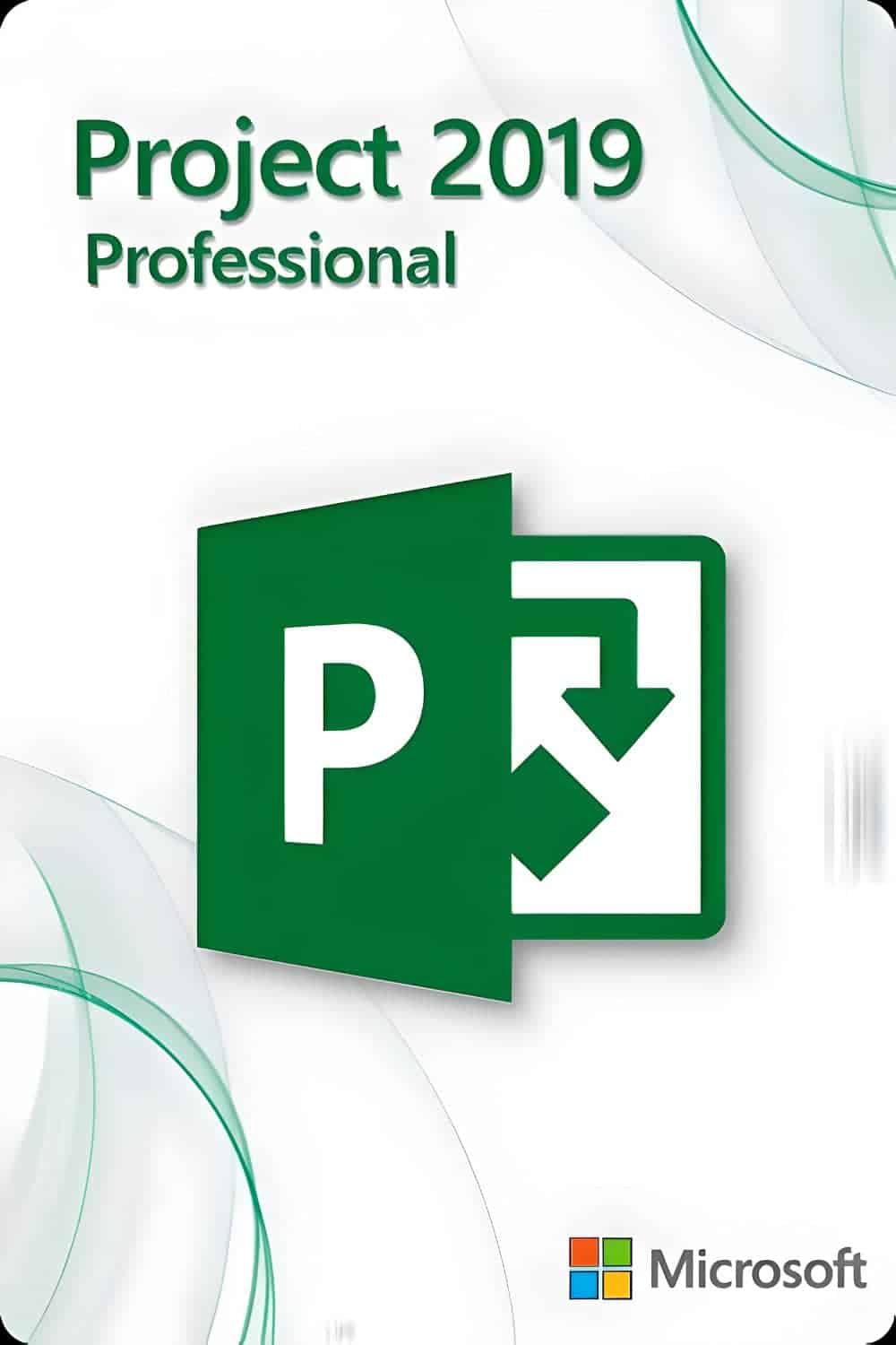 Microsoft Project 2019 Professional License for 3 devices